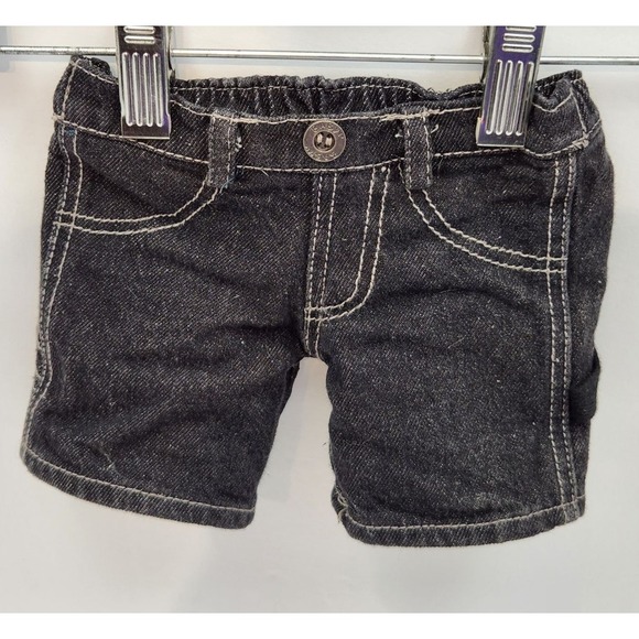 Build-A-Bear Workshop black denim‎ pants (Build A Bear) - Picture 1 of 4